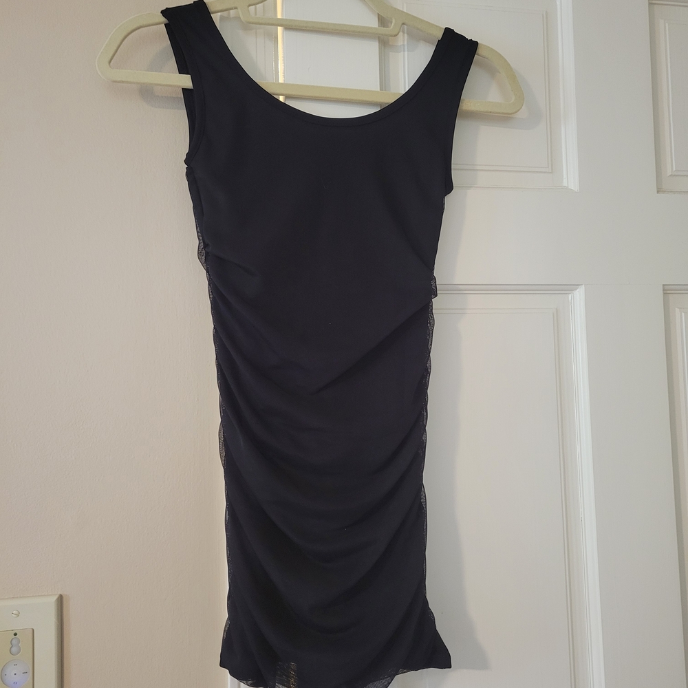 Chic Black Sleeveless Kids Dress